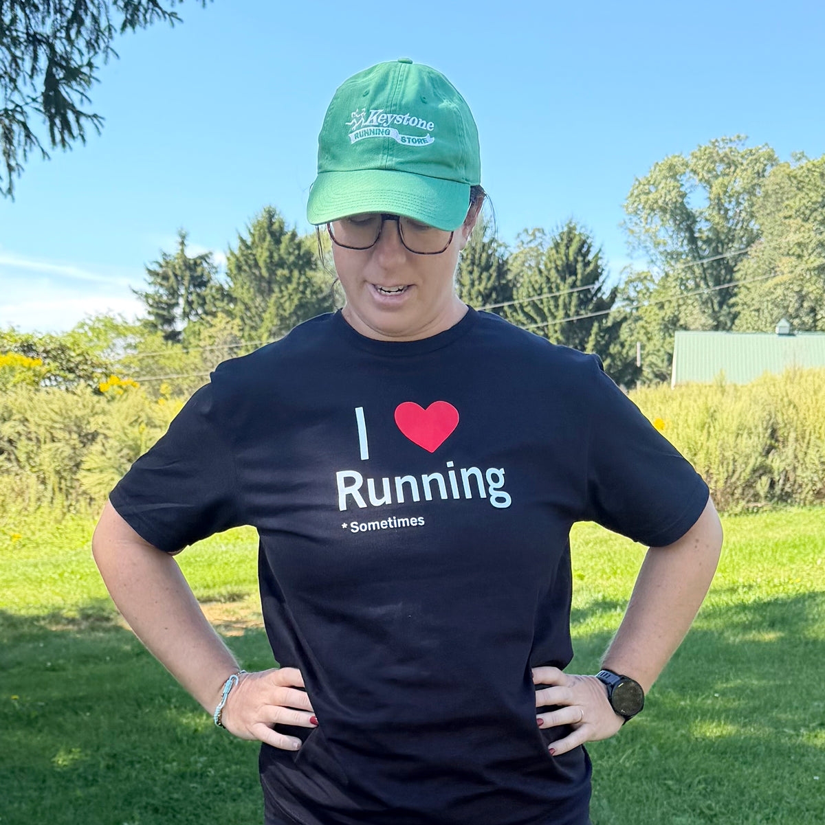 I Love Running *Sometimes Tee